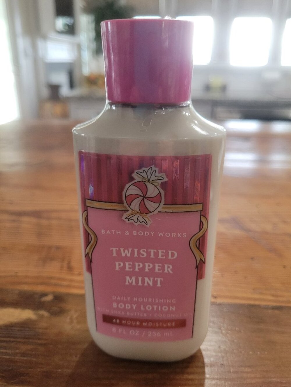 Bath & Body Works Twisted Peppermint Body Lotion 8 oz. Pepper Mint New Sealed